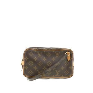 Louis Vuitton Pochett Malle Bandolier Bag Shoulder Bag Monogram
